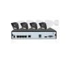 JUCFRDNJ 4CH IP Security Camera System 2K 4MP Dome Bullet Camera 4K 8MP POE NVR Video Audio Recorder Full Color Surveillance Camera Kit(None,4CH NVR 4BULLET) view 1