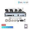JUCFRDNJ 4CH IP Security Camera System 2K 4MP Dome Bullet Camera 4K 8MP POE NVR Video Audio Recorder Full Color Surveillance Camera Kit(None,4CH NVR 4BULLET) view 2