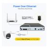 JUCFRDNJ 4CH IP Security Camera System 2K 4MP Dome Bullet Camera 4K 8MP POE NVR Video Audio Recorder Full Color Surveillance Camera Kit(None,4CH NVR 4BULLET) view 3