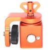 Rotating Pan Tilt Bracket Monitor Bracket, Adjustable Back and Forth Tripod Mount Ball Head DSLR Camera Arca Swiss Compatible with Locating Pins 3/8" 1/4" Fixed Screws (Orange) view 4
