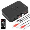 M2R Bluetooth 6.0 Receiver Adapter - Audio Streaming for Home Stereo, Speakers, Amplifiers with Low Latency - Supports RCA/AUX/USB Output, Hi-Fi Sound Quality view 1