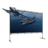 100 inch Foldable Portable Projector Screen, Indoor Outdoor 3D 4K Movie Screen with Stand for Theater, Backyard, Cinema view 1