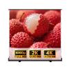 60/72/80/92in 4K HD Movie Screen with Adjustable Height, 3D Ultra HD Floor Pull Up Scissor Backed Projector Screen for Outdoor Indoor(72 Inch) view 1