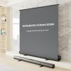 60/72/80/92in 4K HD Movie Screen with Adjustable Height, 3D Ultra HD Floor Pull Up Scissor Backed Projector Screen for Outdoor Indoor(72 Inch) view 3