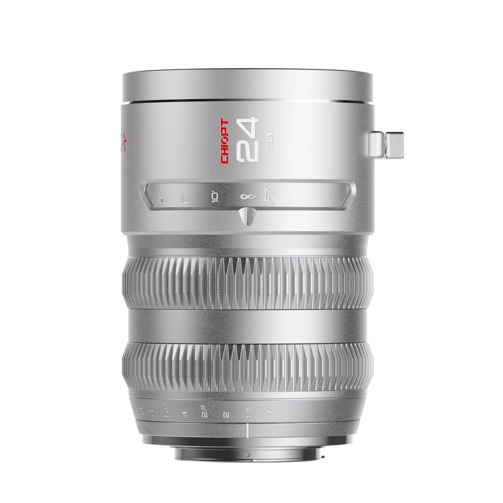 CHIOPT Aura 24mm T1.5 Cine Prime Lens, Wide Aperture Lightweight Manual Focus Lens for E-Mount Cameras