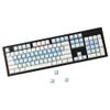 YMDK 143 Keys Snow Future Keycaps Little Snowman Cute Minimalist Style Cherry Profile Dye Sub Custom Keycap for 75/87/98/104/108 MX Mechanical Keyboard view 3