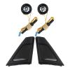 1 Pair Speaker with Cover, Car Front Door Speaker, in-Car A-Pillar Tweeter Cover and Tweeter for BMW for F10 F11 Series Audio Trumpet Tweeter view 1