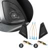1 Pair Speaker with Cover, Car Front Door Speaker, in-Car A-Pillar Tweeter Cover and Tweeter for BMW for F10 F11 Series Audio Trumpet Tweeter view 2