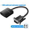 Compactly VGA Hdmis Video Converters Plugs and Play USB Powered Supports 1080P Signals Transfer PC to TVs Connecting PC VGA to Hdmis Adapter for HDTV view 4