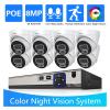 8CH 8MP 4K POE Security Surveillance Camera System Kit Colorful Night Vision Audio Recorder 4K IP Camera CCTV Video NVR Set(None,8CH NVR 2PCS 8MP CAM_AU Plug) view 2