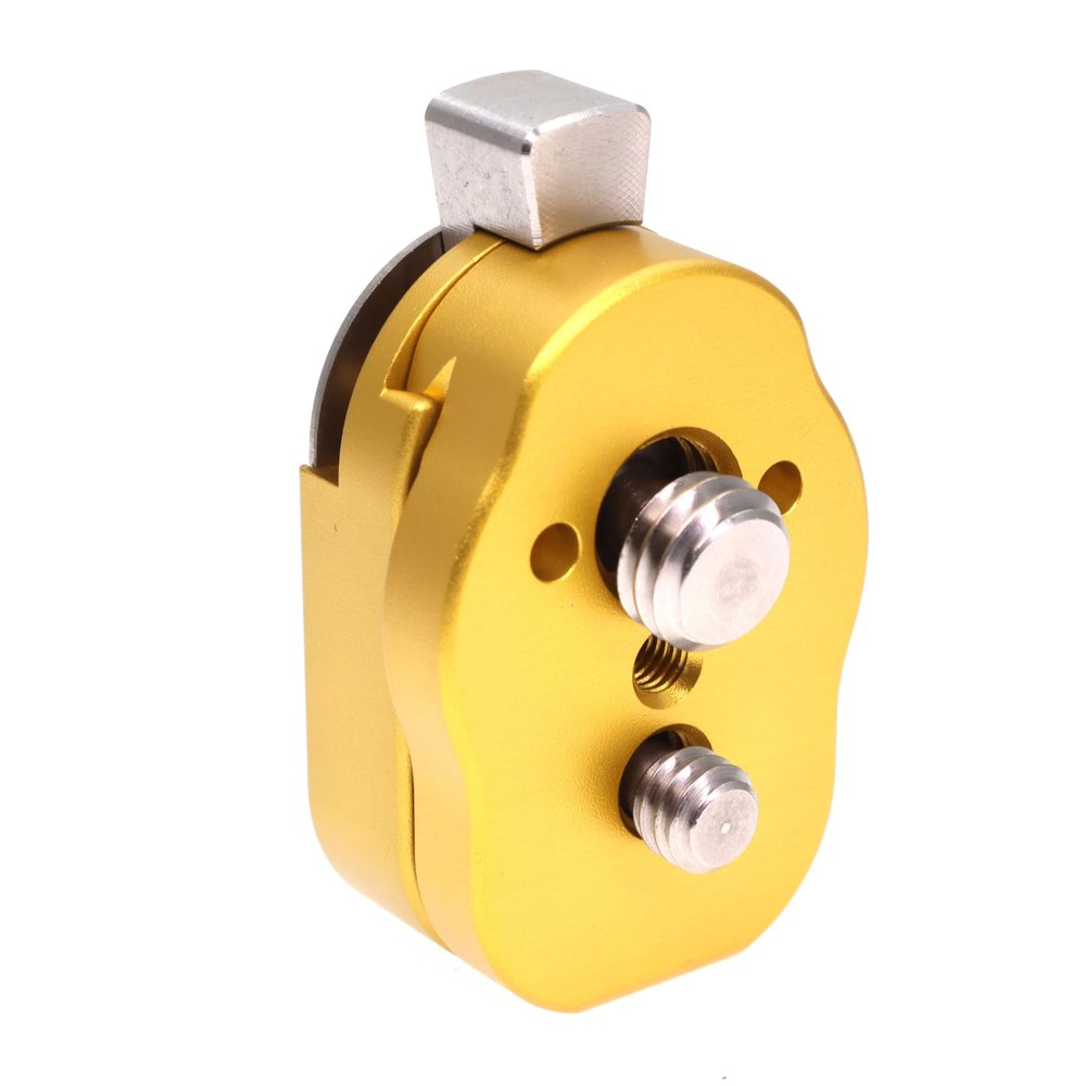 Quick Release Bracket for ARRI RED Camera Monitor Wireless Focus Motor Mini Lock Quick Release System, Yellow