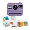 Polaroid Go Generation 2 Instant Camera with Self-Timer Double Exposure Modes (Purple) and Accessories Bundle (3 Items) view 1