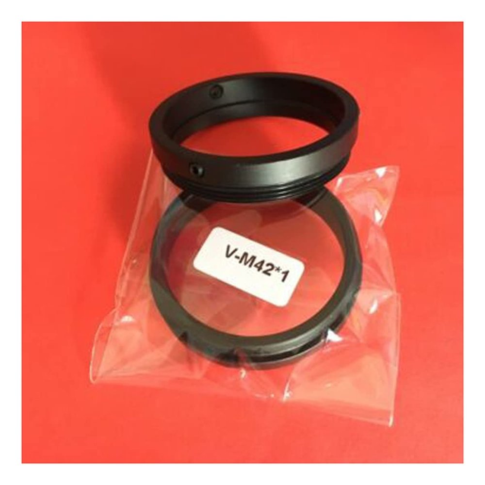 Lab Microscope Slides Industrial Macro Lens V Mount Lens M42X1MM M39X1 Camera Adapter Microscope Parts