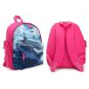 Aircraft Carrier Warship Laptop Backpack 12.5 Inch Cute Daypacks for Travel Picnic Pink-style view 4