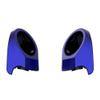 Advanblack Blue Streak 6.5 Inch King Tour Trunk Pack Rear Speaker Pods Rear Speakers Fits for Harley Touring Electra Glide Street Glide Road Glide Ultra Limited Tri Glide 2014-2025, Left and Right view 1