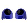 Advanblack Blue Streak 6.5 Inch King Tour Trunk Pack Rear Speaker Pods Rear Speakers Fits for Harley Touring Electra Glide Street Glide Road Glide Ultra Limited Tri Glide 2014-2025, Left and Right view 3