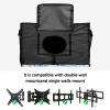 Outdoor TV Cover 70 to 75 Inch Weatherproof, Crab Waterproof Outdoor TV Enclosure with Side Pocket, Blue Coastal Starfish Ocean Coral Nautical Television Protector Cover for Outside Television view 4