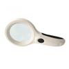 LJSM Lab Microscope Slides 70mm Handheld Illuminated Reading Magnifier 3X 8X 8LED Light Magnifying Glass Loupe Microscope Parts view 1