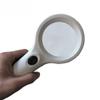 LJSM Lab Microscope Slides 70mm Handheld Illuminated Reading Magnifier 3X 8X 8LED Light Magnifying Glass Loupe Microscope Parts view 4