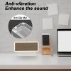 TXEsign Desktop Stand Angle Riser for Marshall Emberton II/Beats Pill 2024/JBL Flip 7, Acrylic Speaker Holder Isolation Stands Base Bracket with Anti-Slip Mat (Transparent) view 4