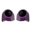 Advanblack Poison Berry 6.5 Inch King Tour Trunk Pack Rear Speaker Pods Rear Speakers Fits for Harley Touring Electra Glide Street Glide Road Glide Ultra Limited Tri Glide 2014-2025, Left and Right view 4