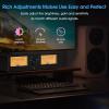 350W Audio Splitter Switcher Box, Analog Dual VU Meter, DB Panel Sound Level Indicator, 60 * 35mm VU Meter, with Remote Control, Compatible BTL, Class A, Class B, Class AB, Class D view 2