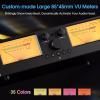 350W Audio Splitter Switcher Box, Analog Dual VU Meter, DB Panel Sound Level Indicator, 60 * 35mm VU Meter, with Remote Control, Compatible BTL, Class A, Class B, Class AB, Class D view 4