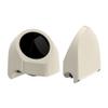 Advanblack Golden White Pearl 6.5 Inch King Tour Trunk Pack Rear Speaker Pods Rear Speakers Fits for Harley Touring Electra Glide Street Glide Road Glide Ultra 2014-2025, Left and Right view 2