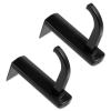2pcs Monitor Headphone Stand Hook Headset Holder Hanger Adhesive Gaming Earphones Hanger Stick-on Support for Computer Over Ear Earphone Monitor Screen Edge Wall Mount Gaming Desk Accessories view 1