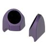 Advanblack Purple Abyss Denim 6.5 Inch King Tour Trunk Pack Rear Speaker Pods Rear Speakers Fits for Harley Touring Electra Glide Street Glide Road Glide Ultra 2014-2025, Left and Right view 2