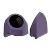 Advanblack Purple Abyss Denim 6.5 Inch King Tour Trunk Pack Rear Speaker Pods Rear Speakers Fits for Harley Touring Electra Glide Street Glide Road Glide Ultra 2014-2025, Left and Right view 3