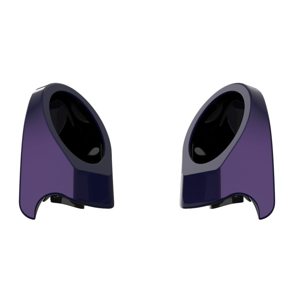 Advanblack Mystic Shift 6.5 Inch King Tour Trunk Pack Rear Speaker Pods Rear Speakers Fits for Harley Touring Electra Glide Street Glide Road Glide Ultra Limited Tri Glide 2014-2025, Left and Right