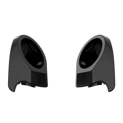 Advanblack Raven Fade 6.5 Inch King Tour Trunk Pack Rear Speaker Pods Rear Speakers Fits for Harley Touring Electra Glide Street Glide Road Glide Ultra Limited Tri Glide 2014-2025, Left and Right