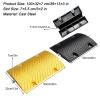1-Channel Cable Protector,Heavy Cast Steel Heavy-Duty 176000 lbs Load-Bearing,for Highways,Industrial Areas and Areas with Heavy Traffic view 2