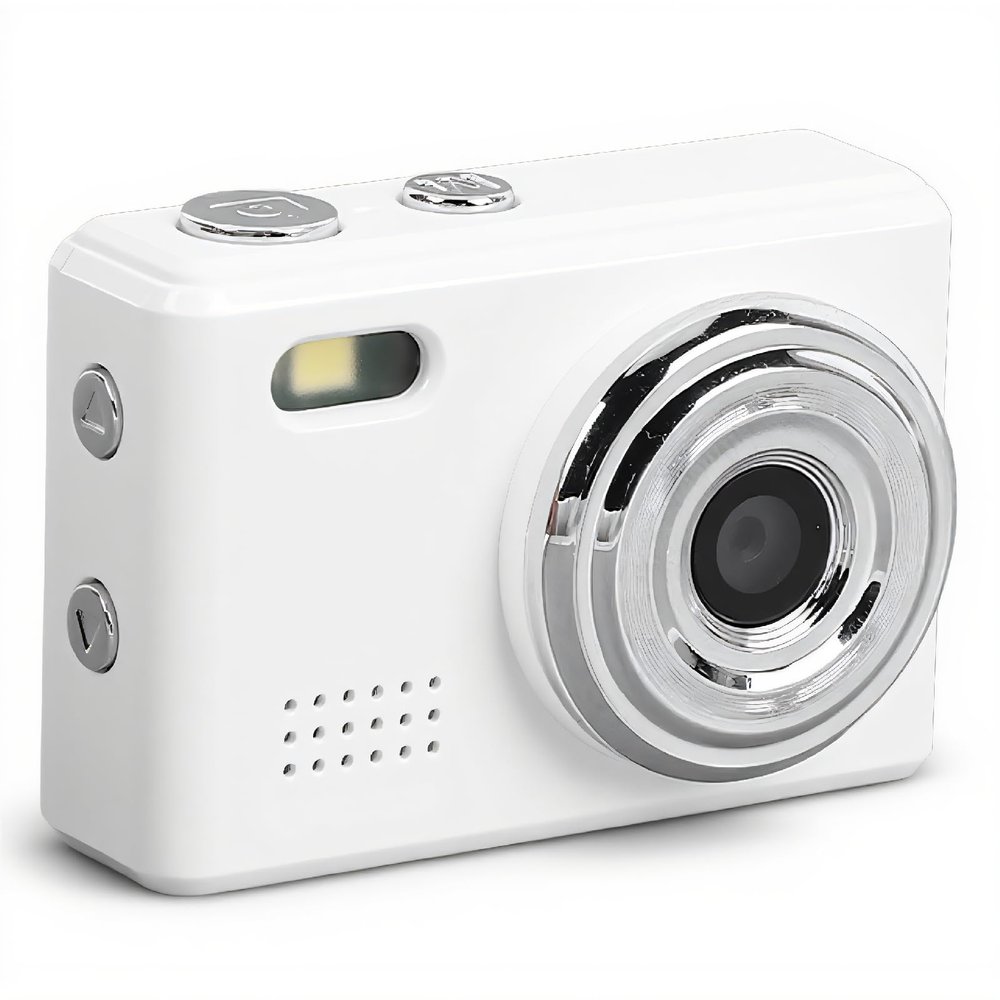 ASHATA 1080P HD Video Recorder, Keychain Digital Camcorder, 160 Deg Lens Small Retro CCD, with Wrist Strap, for Photo Taking, for Travel Vlog Study