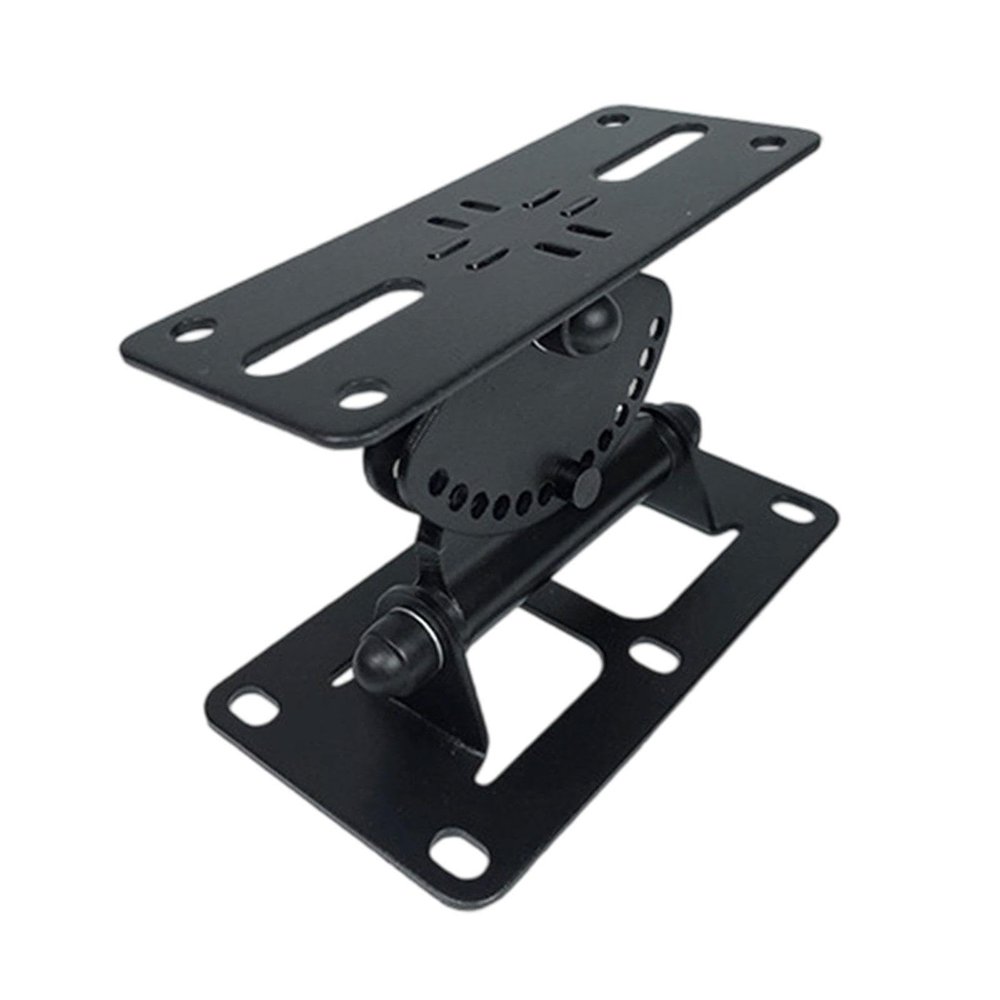 AsrMyjcx Wall Mounted Speaker Bracket Accessories Space Saving Sturdy Practical Metal Regulable Holder Speaker Hanger for Concert, Vertical