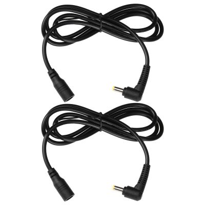 Create idea 2pcs 4.8x1.7mm DC Female to Male Extension Cable for Routers Power Adapters Small Speakers 100cm