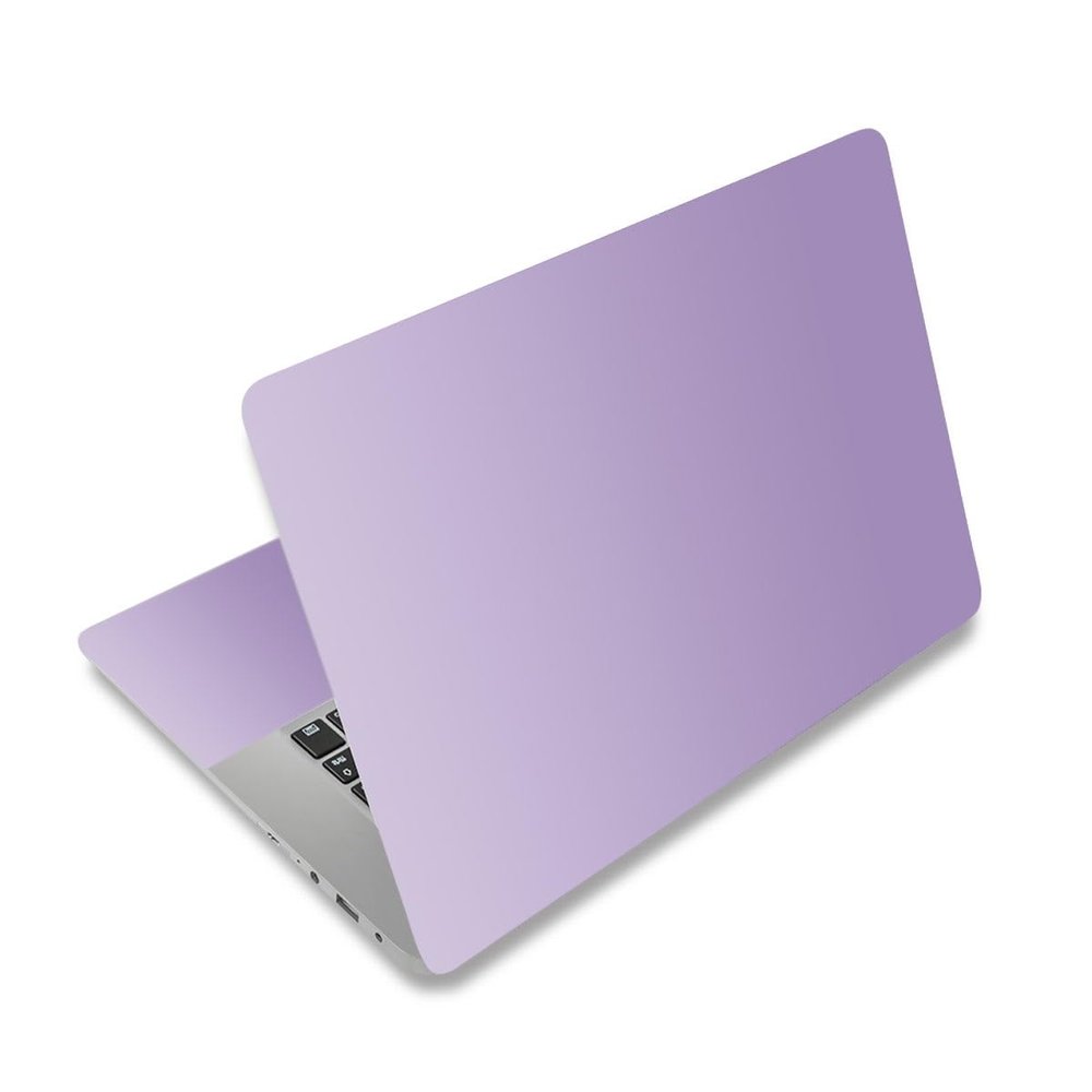 15-15.6 inches Netbook Laptop Skin Sticker Decal Reusable Cover Protector for 11.6 12 13 13.3 14 15 15.4 Notebook Chromebook Easy to Apply and Remove, Scratch-Resistant Waterproof I Lilac Purple