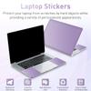 15-15.6 inches Netbook Laptop Skin Sticker Decal Reusable Cover Protector for 11.6 12 13 13.3 14 15 15.4 Notebook Chromebook Easy to Apply and Remove, Scratch-Resistant Waterproof I Lilac Purple view 4