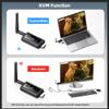 ANGEET 200M/660FT Wireless HDMI Transmitter and Receiver, 5G / 4K Decoding Wireless HDMI Extender Kit with KVM Function USB Mouse Port and 2 Antenna for Streaming Video, Plug and Play view 4