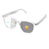 Tulbeys AI Translator Smart Glasses for Men & Women, Bluetooth Audio Glasses with Photochromic Lenses, Voice Assistant, Open Ear, Lightweight Eyewear, Real-Time Translation, Supports 160+ Languages view 1