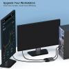 Ouxuefen High Performances DisplayPort to Hdmis Converters Supports 8K60Hz 4K120Hz Resolution for Graphics Cards Monitors view 3