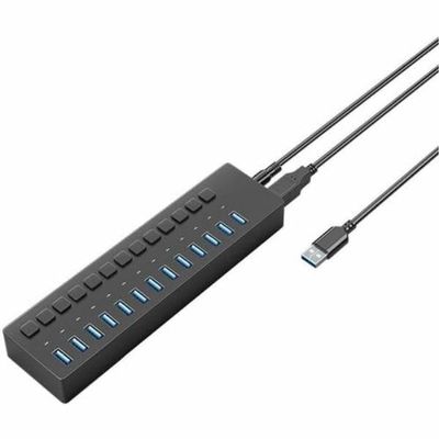 13-Port USB 3.0 Power Switch Hub by 4XEM