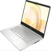 HP 14" HD Business & Student Laptop Computer, 32GB RAM 640GB Storage (128GB UFS + 512GB SD Card), Windows 11 S with 1-Year Microsoft Office 365, Intel N150, SageNova Earphones, Natural Silver view 3