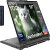 Lenovo Yoga 7i 2-in-1 16" FHD 2K Touchscreen Laptop, Intel Core Ultra 7 155U, 16GB RAM 2TB SSD, Backlit Keyboard, Fingerprint Reader, Wi-Fi 6E, Bluetooth 5.3, Webcam, Windows 11 Home, Storm Grey view 1
