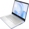 HP 14" HD Business & Student Laptop Computer, 8GB RAM 384GB Storage (128GB UFS + 256GB SD Card), Windows 11 S with 1-Year Microsoft Office 365, Intel N150, SageNova Earphones, Sky Blue view 3
