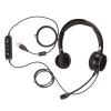 WiseZythum Multifunctional USB Telephone Headset for Call Centers, Featuring Volume Adjustment, Microphone Mute, and ENC Noise Cancelling Technology, Ideal for Business and Customer Service view 1