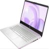 HP 14" HD Business & Student Laptop Computer, 8GB RAM 384GB Storage (128GB UFS + 256GB SD Card), Windows 11 S with 1-Year Microsoft Office 365, Intel N150, SageNova Earphones, Honey Lavender view 3