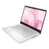 HP 14" HD Business & Student Laptop Computer, 32GB RAM 640GB Storage (128GB UFS + 512GB SD Card), Windows 11 S with 1-Year Microsoft Office 365, Intel N150, SageNova Earphones, Pale Rose Gold view 3