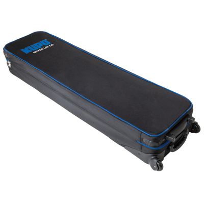Kupo Triple C-Stand Rolling Case with Reinforced Wheels, Protective Interior, and High-Capacity Storage for Transporting Multiple C-Stand Kits, Arms, Bases, and Grip Accessories (KG124611)